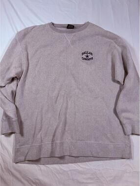 The Edge Dallas Cowboys Embroidered Crewneck Sweatshirt XL